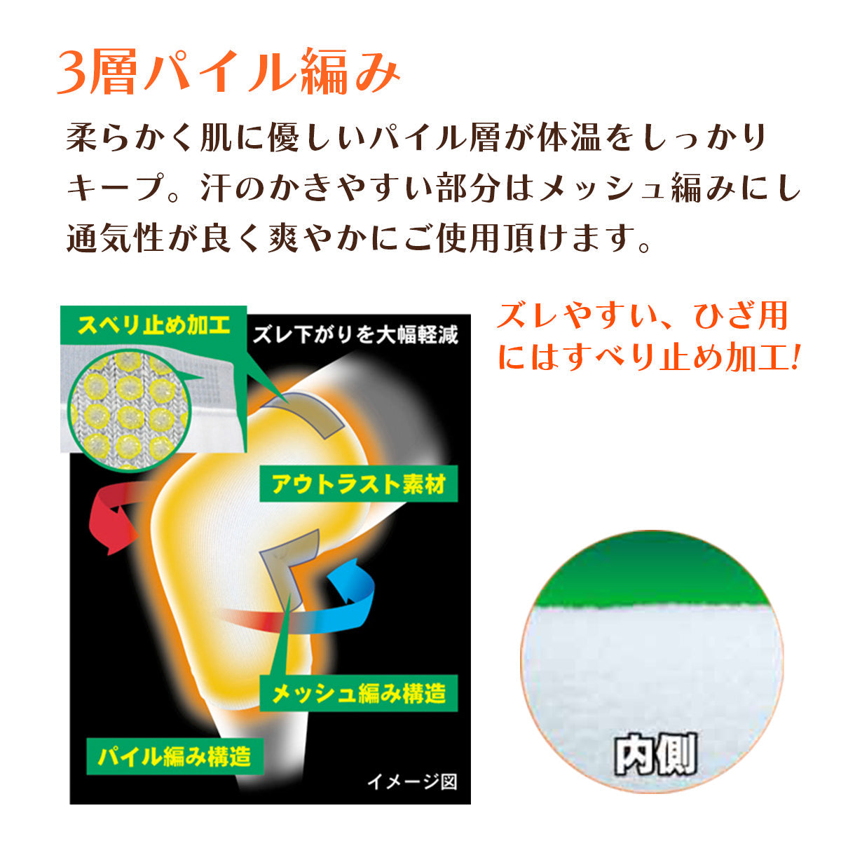 快温サポーター ひざ Lサイズ ライトグレー – 大慶堂 さんあい薬局